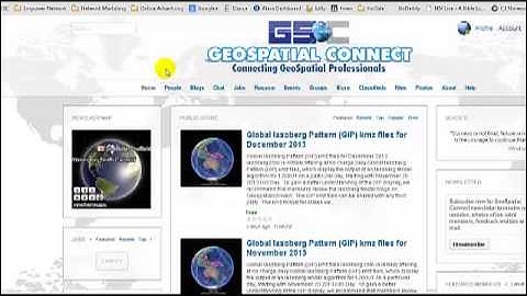 GeoSpatial Connect Hangout - Services December 3 2013