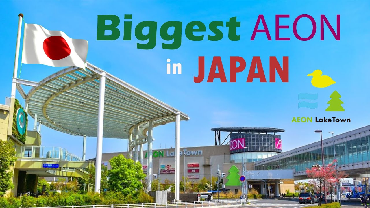 Explore Japan Biggest Shopping mall Aeon Laketown in Saitama