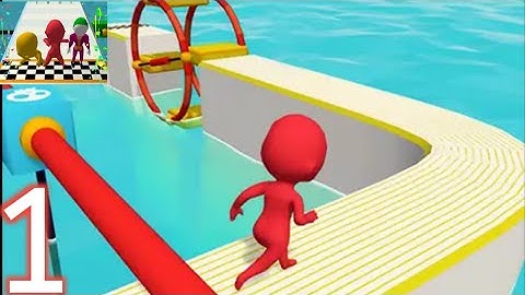 Fun Race 3D gameplay | Level 1-10 | Android Gamez