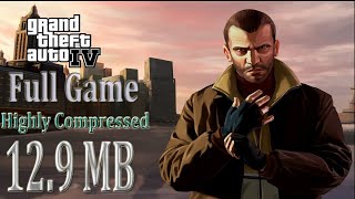 (12MB) GTA 4 Game Download Highly Compressed