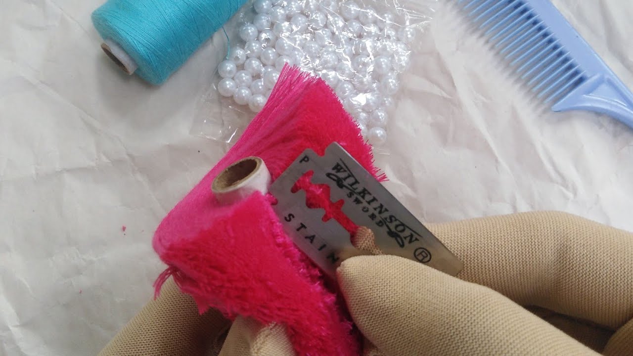 Hand Embroidery Flower Design Using Sewing Thread | Thread Flower | Bibco Art Vista#8