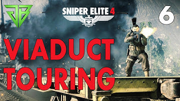 Sniper Elite 4 Gameplay Walkthrough Part 6 - Viaduct Touring - No Commentary (PC)