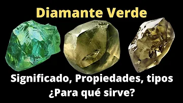 ¿Cómo de raro es un diamante verde?