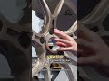 Fake Center Bore Single Lock Forged Wheel Hub#shorts #wheels #customized