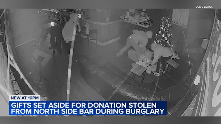 Patrons replace Lakeview bar's 'giving tree' presents stolen in burglary caught on camera