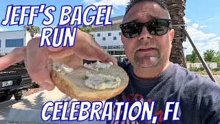 Now Open Jeff's Bagel Run At Celebration Point, Celebration Florida! Full Review And Information!