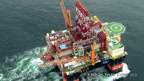 Scarabeo 9, the Ultra Deepwater Rig - Carlsen Bulk Handling