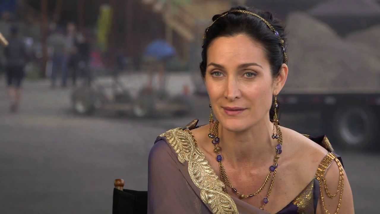 Pompeii Carrie Anne Moss Aurelia On Set Movie Interview Youtube Images, Photos, Reviews