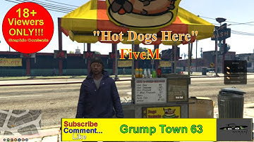 Hot Dogs Here ( FiveM Server Sneak-Peek)