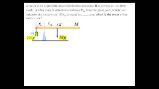 Rotation Equilibrium Part 1