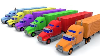 Colors for Children - Learn Colors - Trucks Colors for Toddlers - Colors with Trucks