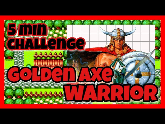 Episode #90: GOLDEN AXE WARRIOR SMS (1991) 5 min challenge #sega