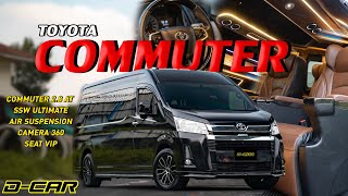 ใหญ่สุดที่เราเคยมีมา Toyota Commuter 2.8 AT ของแต่งจุกๆเกือบจะเท่าราคารถ มากับไมล์เพียง 17,xxx กม.