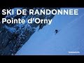 Couloir du glacier darpette pointe dorny montblanc ski de randonne alpinisme montagne