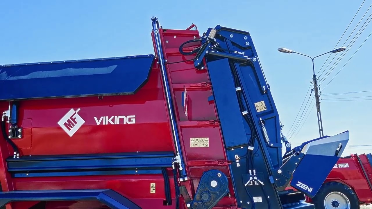 🚜 Manure spreader N272/7 – 24t VIKING Up Close