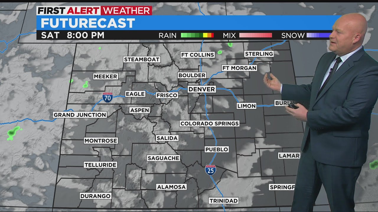 Hot and mostly dry weekend ahead for Colorado - YouTube