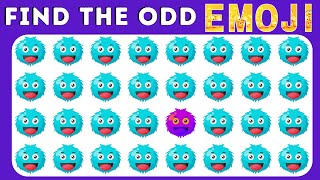 Find The Odd One Out | Emoji Quiz | Easy, Medium, Hard, Impossible | Quizzer Bee