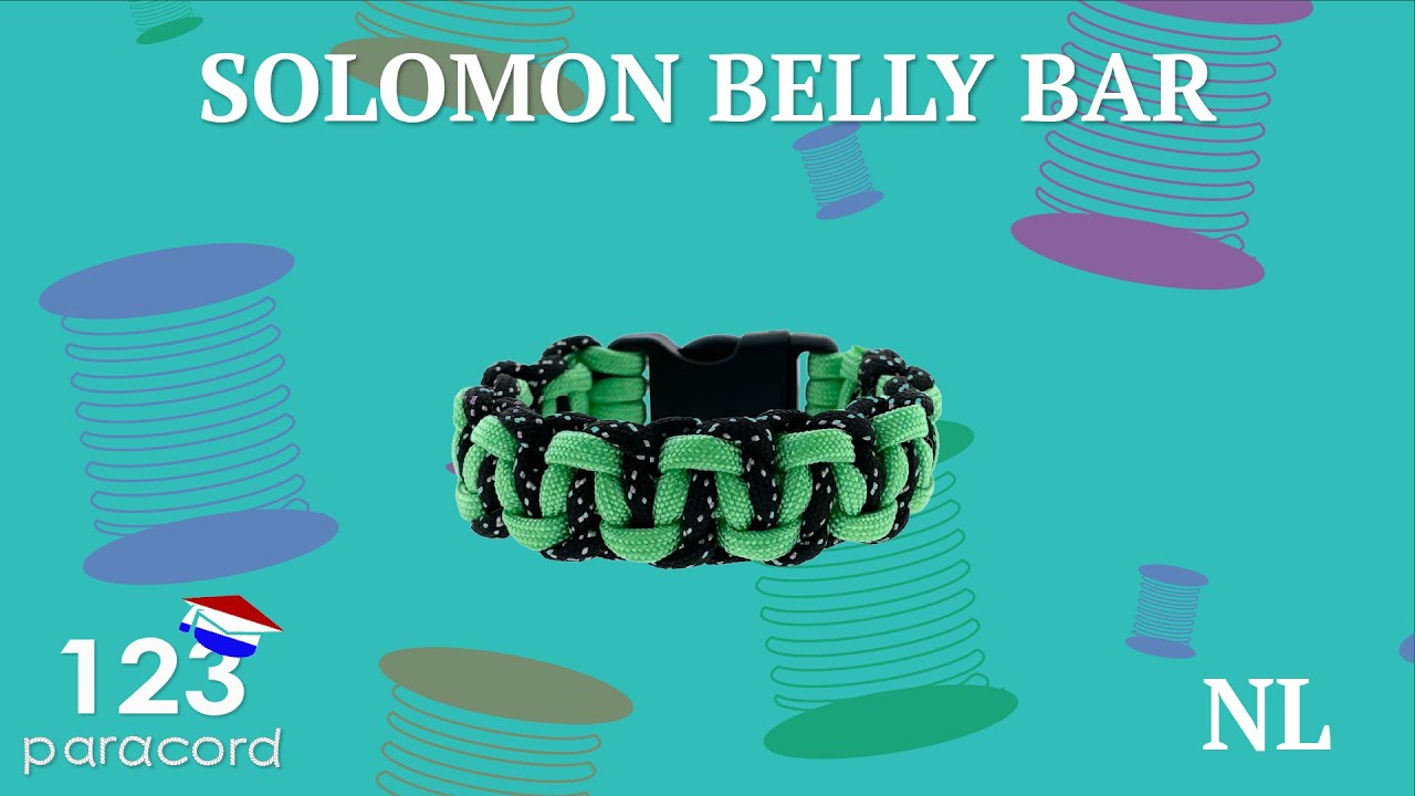 Solomon Belly Bar  | Paracord tutorial NEDERLANDS