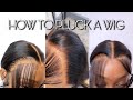 How to PLUCK YOUR LACE FRONTAL WIG | Beginner Friendly | Beauty Forever