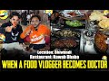 When a food vlogger becomes doctor  funny food vlogging by zuber shaikh  nawab dhaba  bhiwandi