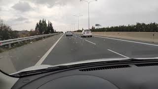 Pafos roads slow-mo 18.01.2020