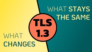 TLS 1.3  What Changes? What stays the same?