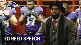 Ed Reed’s Epic Locker Room Speech | Baltimore Ravens