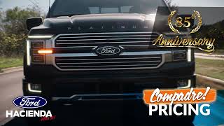 Hacienda Ford - 85th Anniversary Sale - Employee Pricing 2026