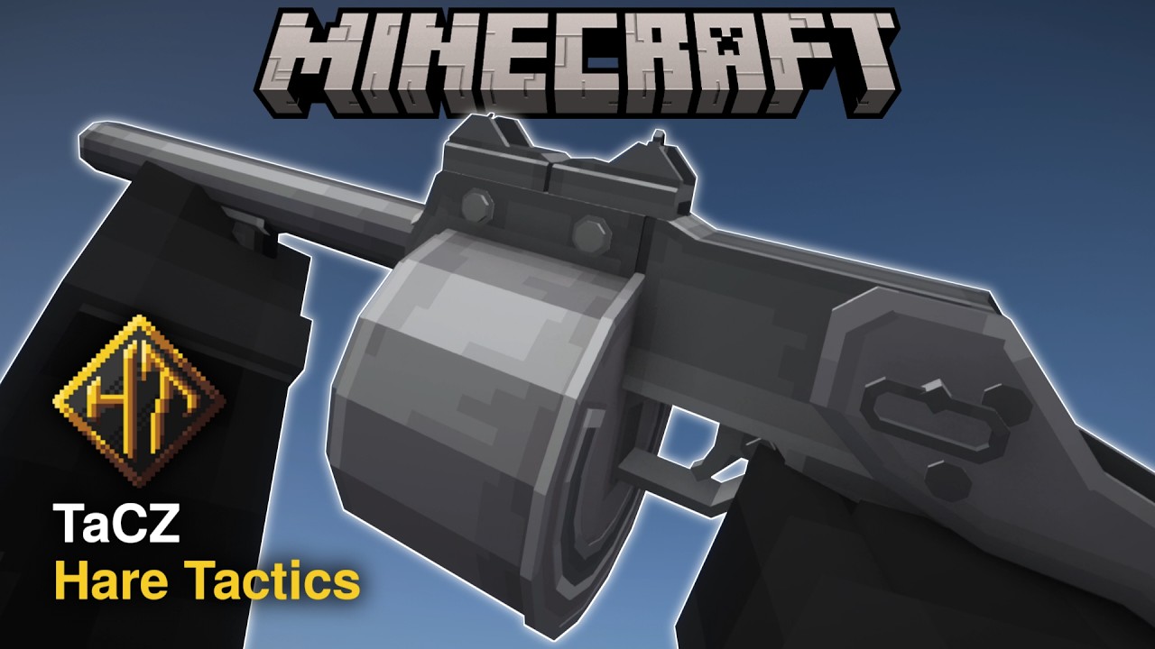 Minecraft Tactics Hare Tactics Gun Pack - All Weapons Showcase | Minecraft TaCZ Mod | v1 ...