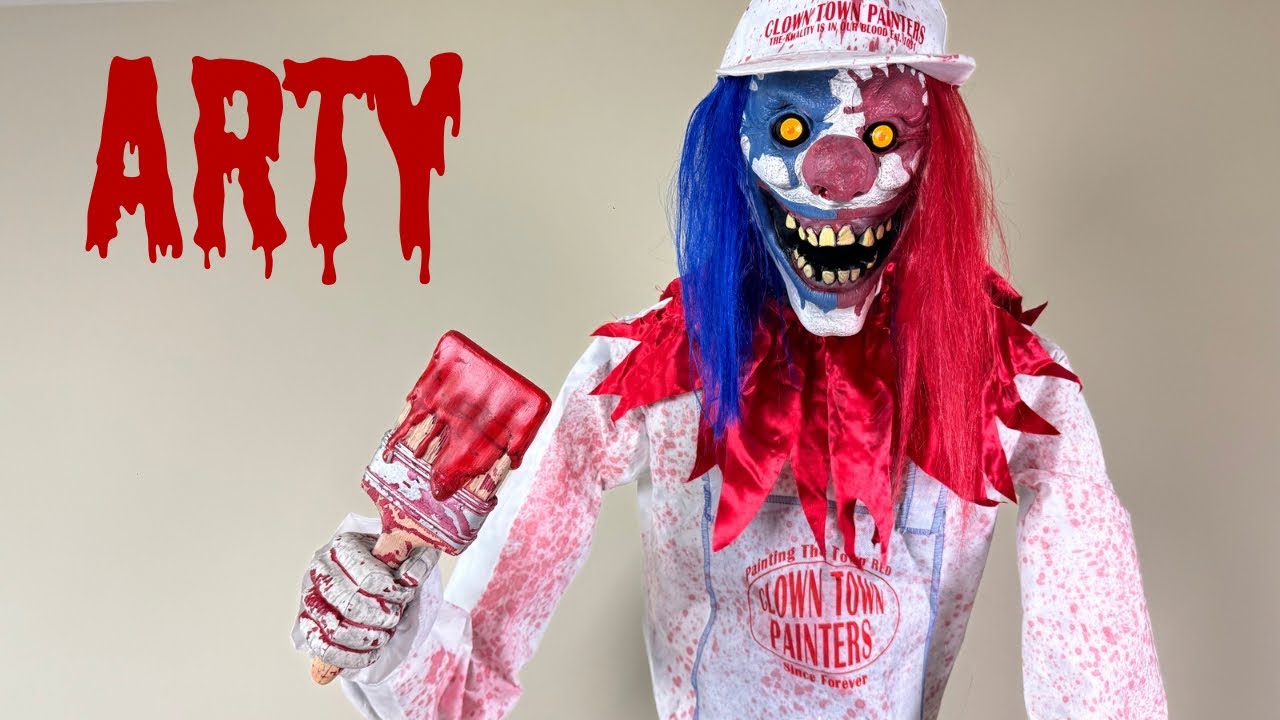 Arty The Clown Animatronic 2025 Unboxing