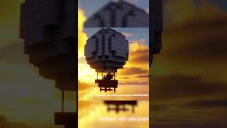 Valkirien skies, clocworck mod, create. путешествие на воздушном шаре.