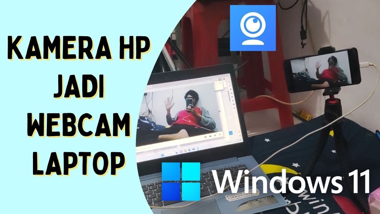 Membuat kamera HP Android menjadi cam di Laptop menggunakan iVcam