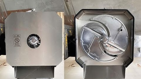 Máy thái bắp cải làm salad, thái hoa chuối, bào bắp chuối