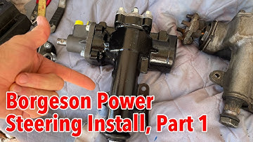C3 Borgeson Power Steering Installation, Part 1