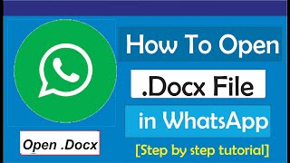 How To Open Docx File In WhatsApp screenshot 5