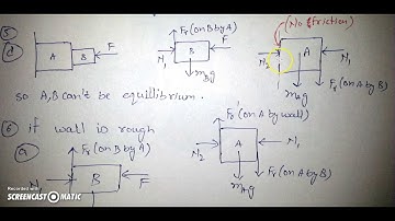 H C VERMA OBJECTIVE 1 FRICTION
