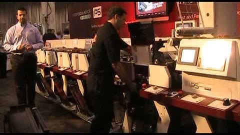 Mark Andy Performance Series P5 Live Demo at Labelexpo Americas 2012