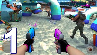 Paintball Shooting Games 3D Gameplay Walkthrough Part 1 (IOS/Android) screenshot 1