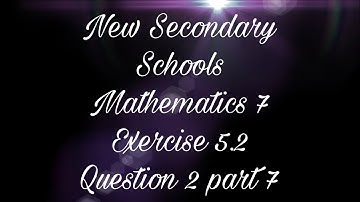 New Secondary Schools Mathematics 7 | Chapter # 5 FRACTIONS | Exercise 5.2 | Question 2 part 7.