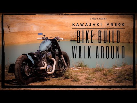 Video Seber Customs Kawasaki VN Vulcan 800 Bobber Build walk... - youtube
