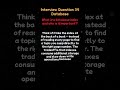 Interview Question 34 | Database | The "Index" That Could Save Your App! 🗃️