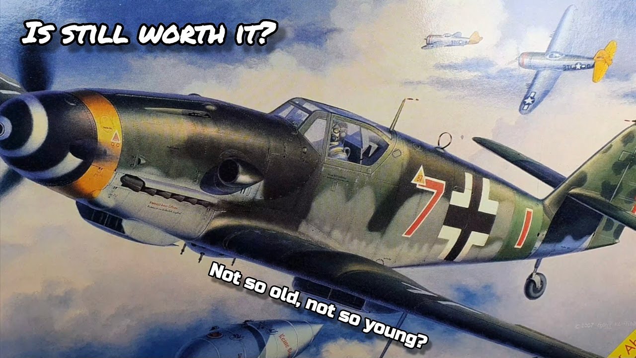 1:32 scale Revell Bf109K Messerschmitt (Video review - ex-Hasegawa