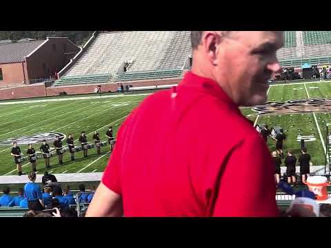 Ohio University Band Day drumline cadences