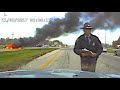 Trooper Rescues Man From Burning Car; Arrests Him For DUI