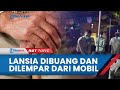 Mobil Avanza di Ciawi Ngebut Lalu Lempar Lansia ke Dalam Got hingga Basah Kuyup