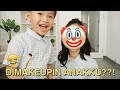 MY 3 YEARS OLD SON DOES MY MAKEUP CHALLENGE 😂