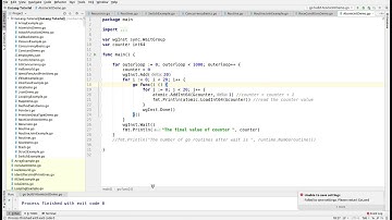 Atomic Counters In Golang