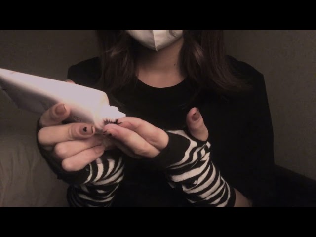 【ASMR】ピンクだけでメイクロールプレイ＋雑談