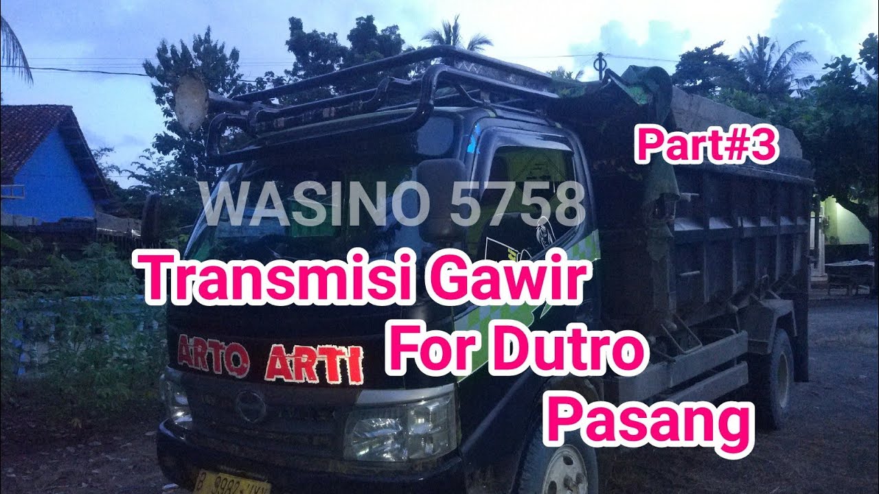 Transmisi Fuso Gawir For Dutro, Pemasangan (Part#3)