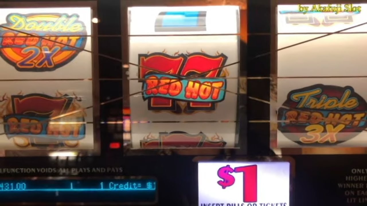 JACKPOT - Blazin' Gems☆Big Win - Triple Double RED HOT - 3 Reels